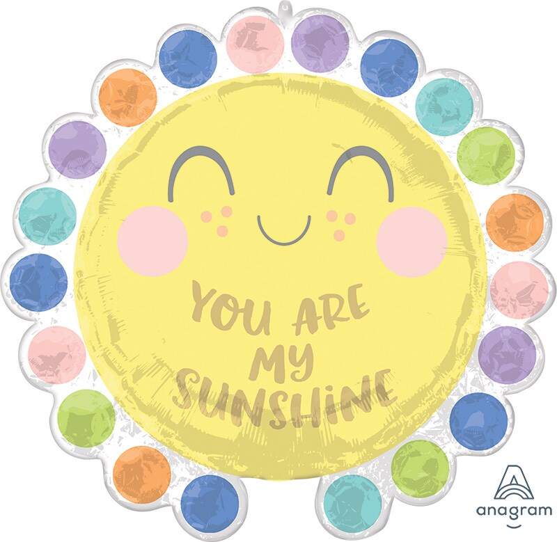 You are my Sunshine pastel color